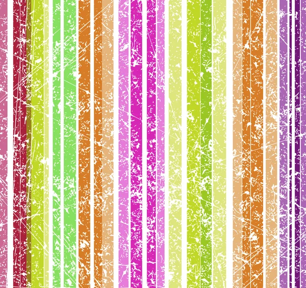 Patrón de rayas de colores sin costuras — Vector de stock