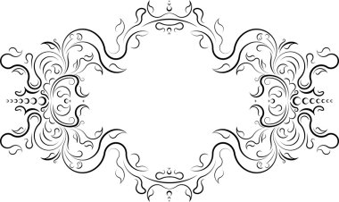 dekoratif vintage çerçeve