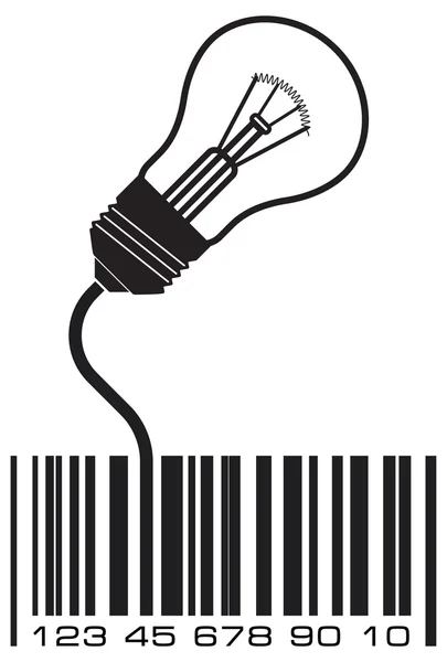 Icône de l'ampoule — Image vectorielle