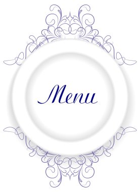 Orijinal menü tasarımı