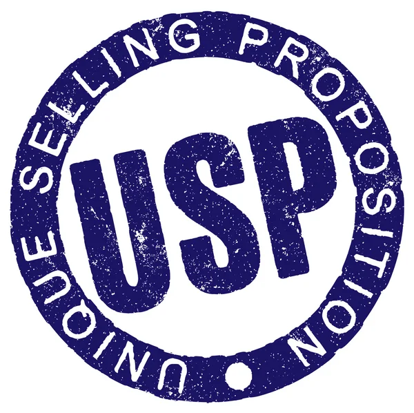 Rubber stamp USP — Stock Vector