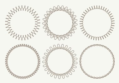 6 çok basit yuvarlak kare