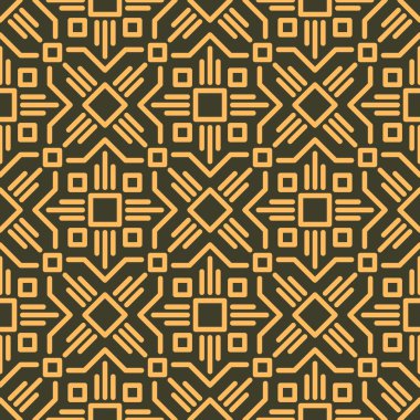 Dikişsiz desen zengin dekore