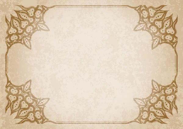 Carte de vœux vintage rétro — Image vectorielle