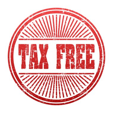 Kırmızı grunge lastik damgası ışınları ile.