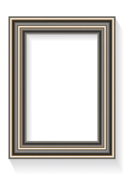 Frame with shadow for photo — Stock Vector