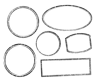 Altı grunge şablonları