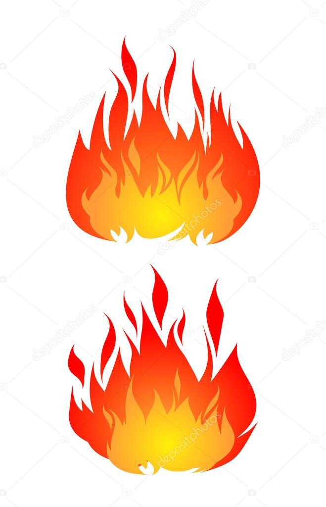 Set of two fires