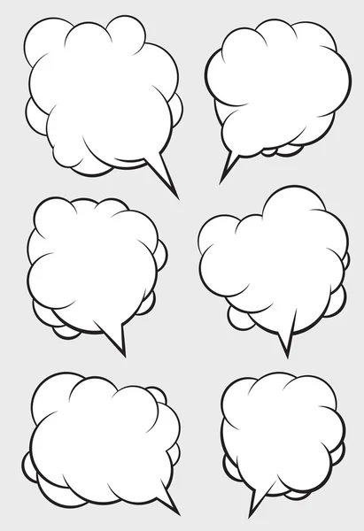 Talking bubbles Set — Stock Vector