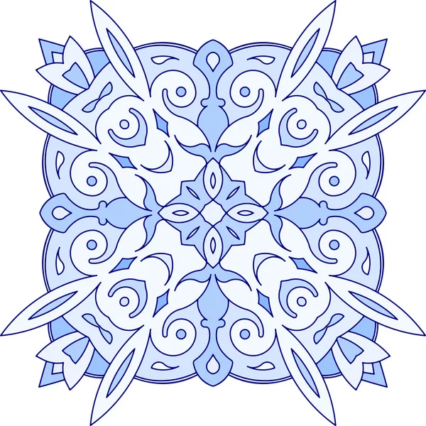 Mandala etnický design — Stockový vektor