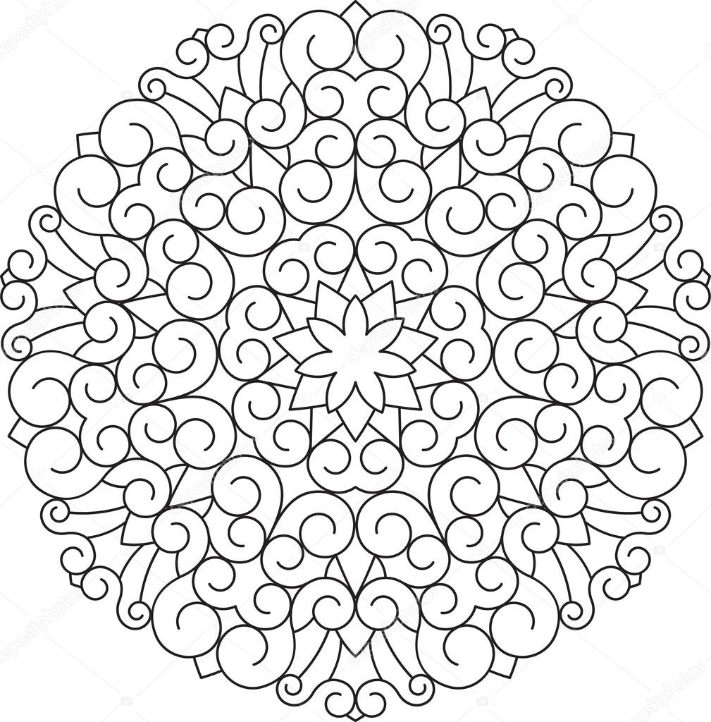 mandala ethnic design