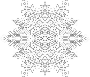 Kar tanesi mono tarzı ana hatları