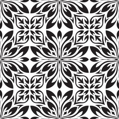 Dikişsiz soyut kabile desen