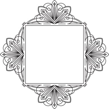 retro tarzı çerçeve