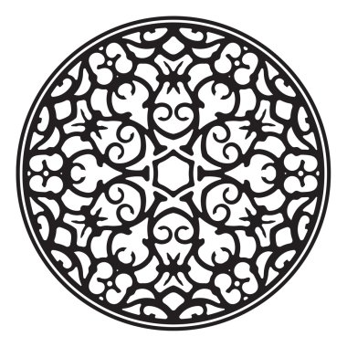 dantel mandala dekoratif öğe