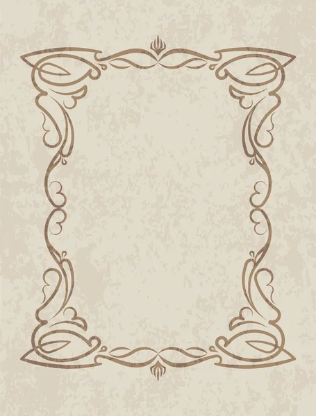 Tarjeta de felicitación Vintage — Vector de stock