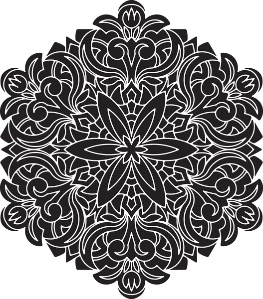 Elemento decorativo etnico mandala — Vettoriale Stock