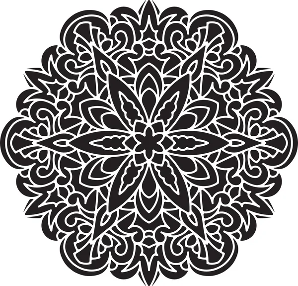 Mandala ethnic decorative element — Stock Vector