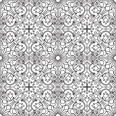 Sorunsuz kabile siyah-beyaz bilmece