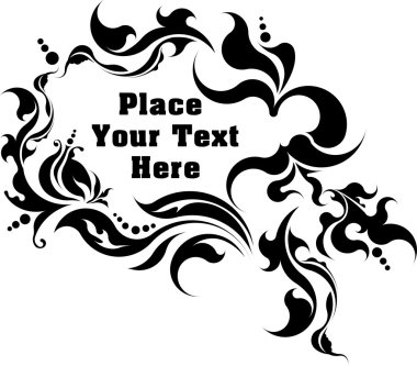 Olağandışı çerçeve çiçek