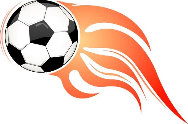 Football or soccer emblem — Stock Vector