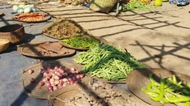 Burma'daki Vejetaryen Gıda pazarı