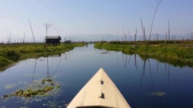 Inle Gölü'nün yüzen bahçeler