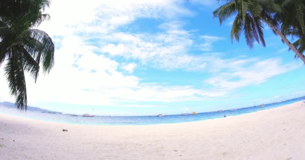 Tropický ostrov beach — Stock video