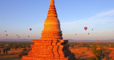 Bagan, Myanmar antik tapınak kalıntıları