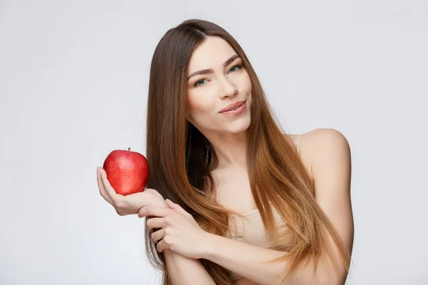 Mooie vrouw met schone frisse huid — Stockfoto