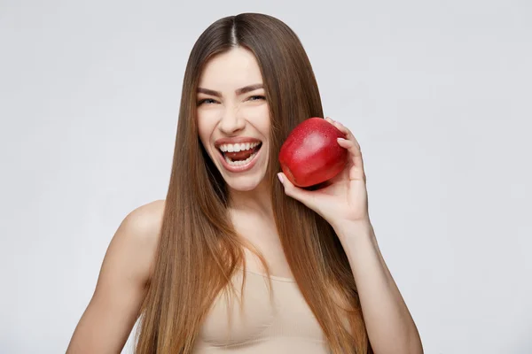 Beautiful Woman with Clean Fresh Skin — Stock Photo, Image