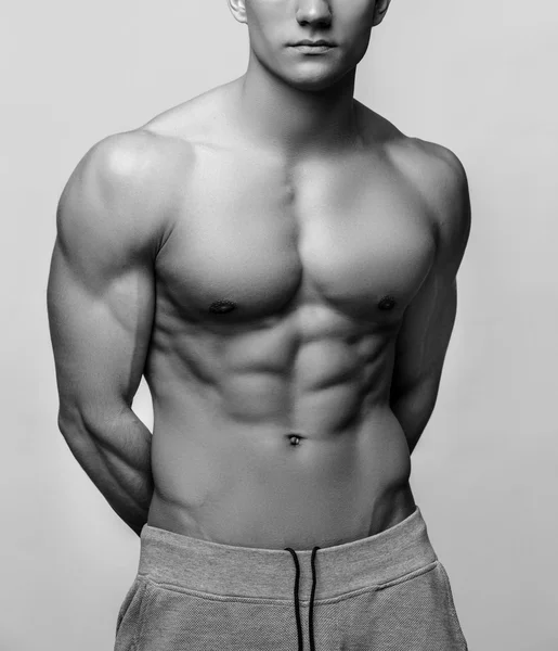 Handsome young mans torso — Stock Photo, Image