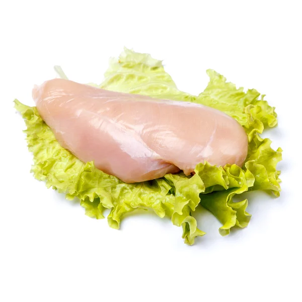 Filetes de pechuga de pollo crudo — Foto de Stock