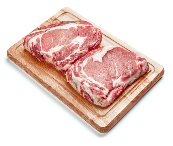 Alfiler ecológico sin cocer de carne de res — Foto de Stock