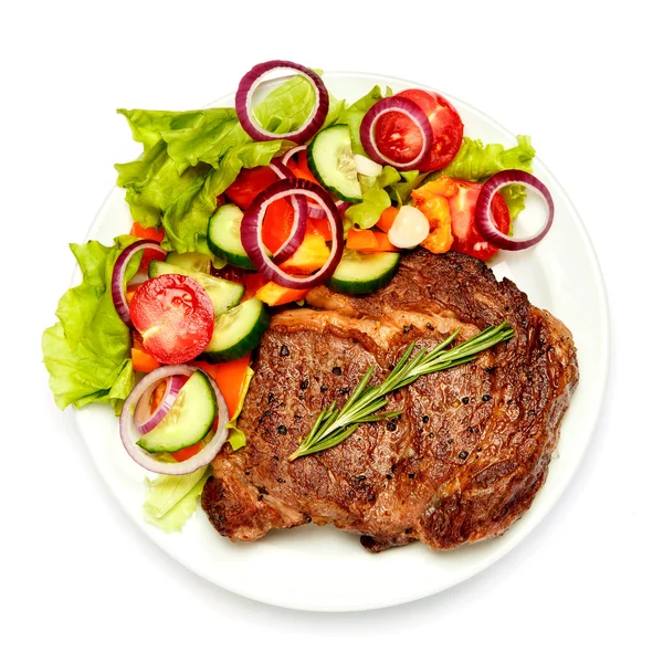 Roasted organic shin of beef meat — Stock Photo, Image