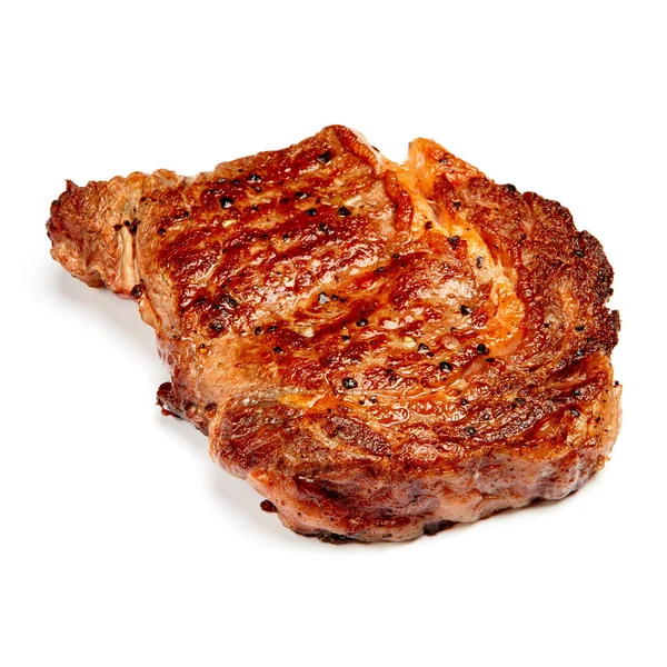 Roasted organic shin of beef meat — Stock Photo, Image