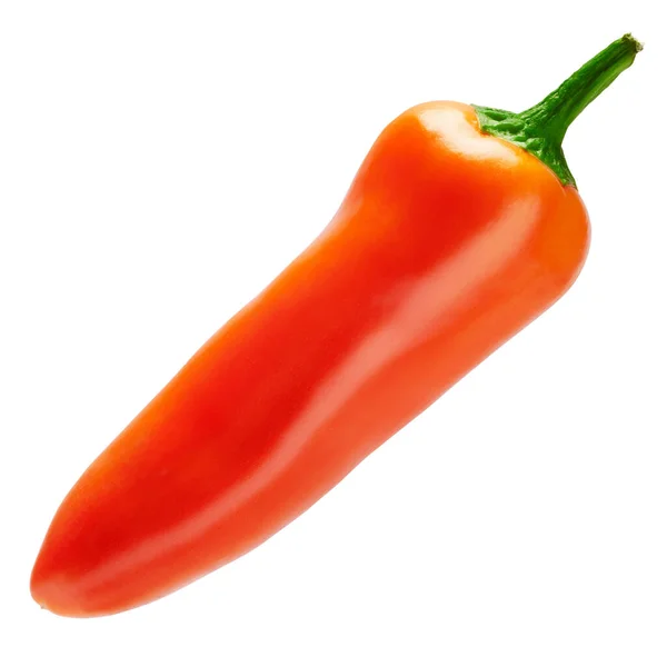 Chili of paprika geïsoleerd op witte achtergrond — Stockfoto