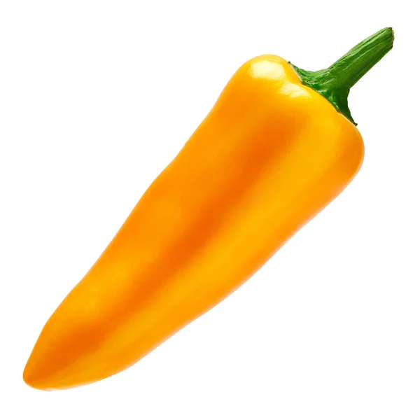 Chili or sweet pepper isolated on white background — Stock Photo, Image