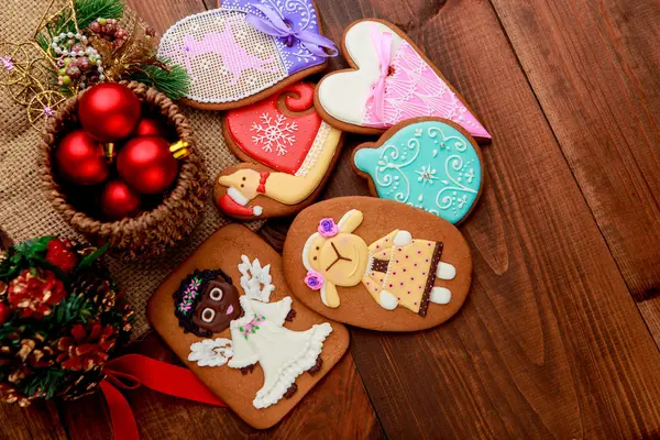 Biscoitos de Natal — Fotografia de Stock