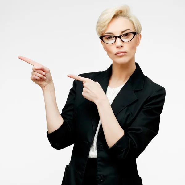 Retrato de mujer de negocios — Foto de Stock