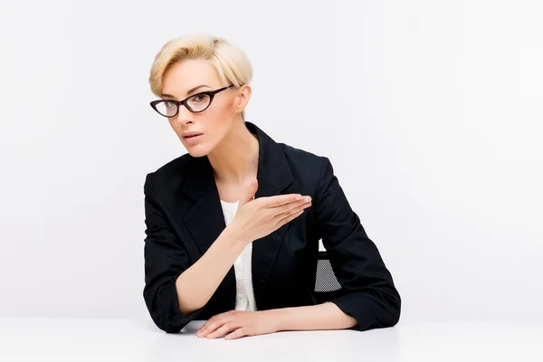 Retrato de mujer de negocios — Foto de Stock