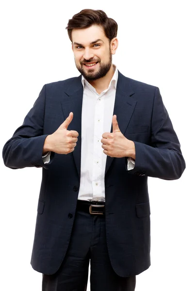 Retrato de empresário confiante — Fotografia de Stock