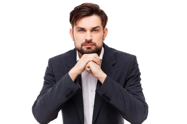 Retrato de hombre de negocios confiado — Foto de Stock