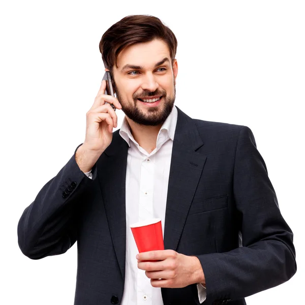 Retrato de hombre de negocios confiado — Foto de Stock