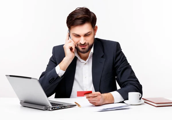 Retrato de hombre de negocios confiado —  Fotos de Stock