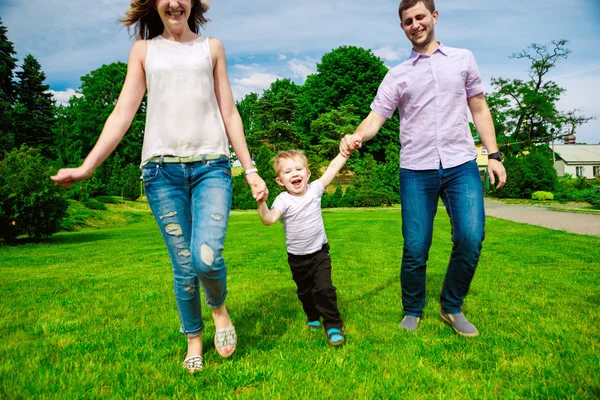 Family - enjoying the life together — Stock Photo, Image