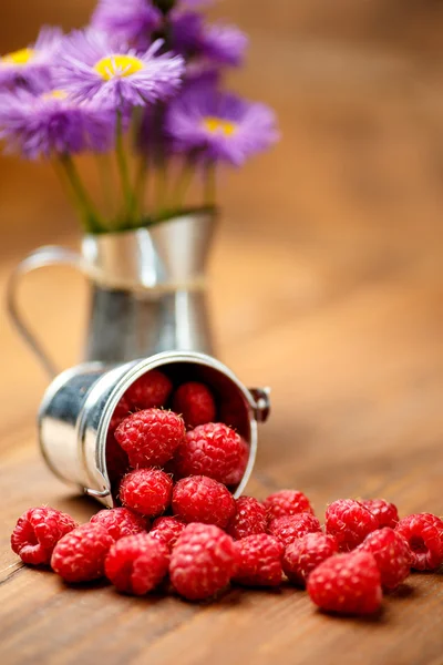 Frambuesas frescas — Foto de Stock