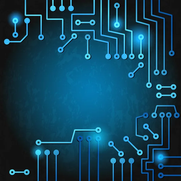 Circuit électronique — Image vectorielle