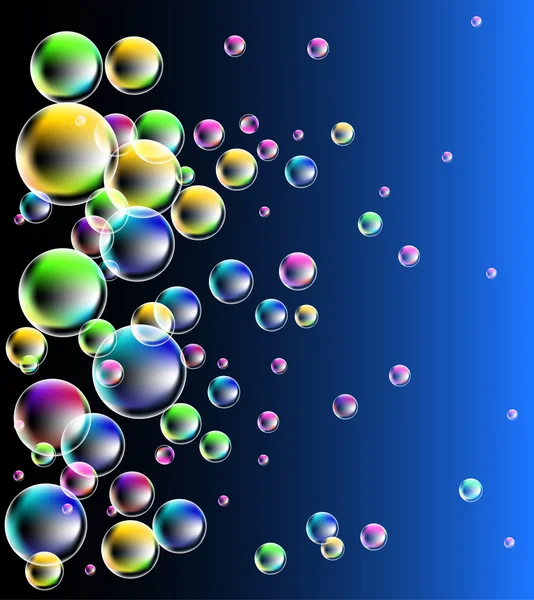 Spektakuläre Blasen — Stockvektor