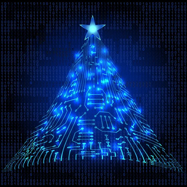 Noel kürk ağacından Dijital elektronik devre 